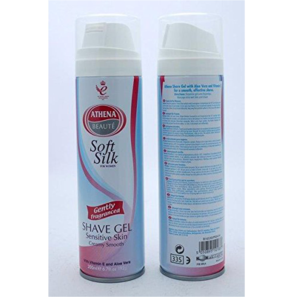 Athena Soft Silk Sensitive Shave Gel 200ml Athena Soft Silk Sensitive Shave Gel 200ml